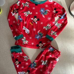 Disney christmas characters pajamas